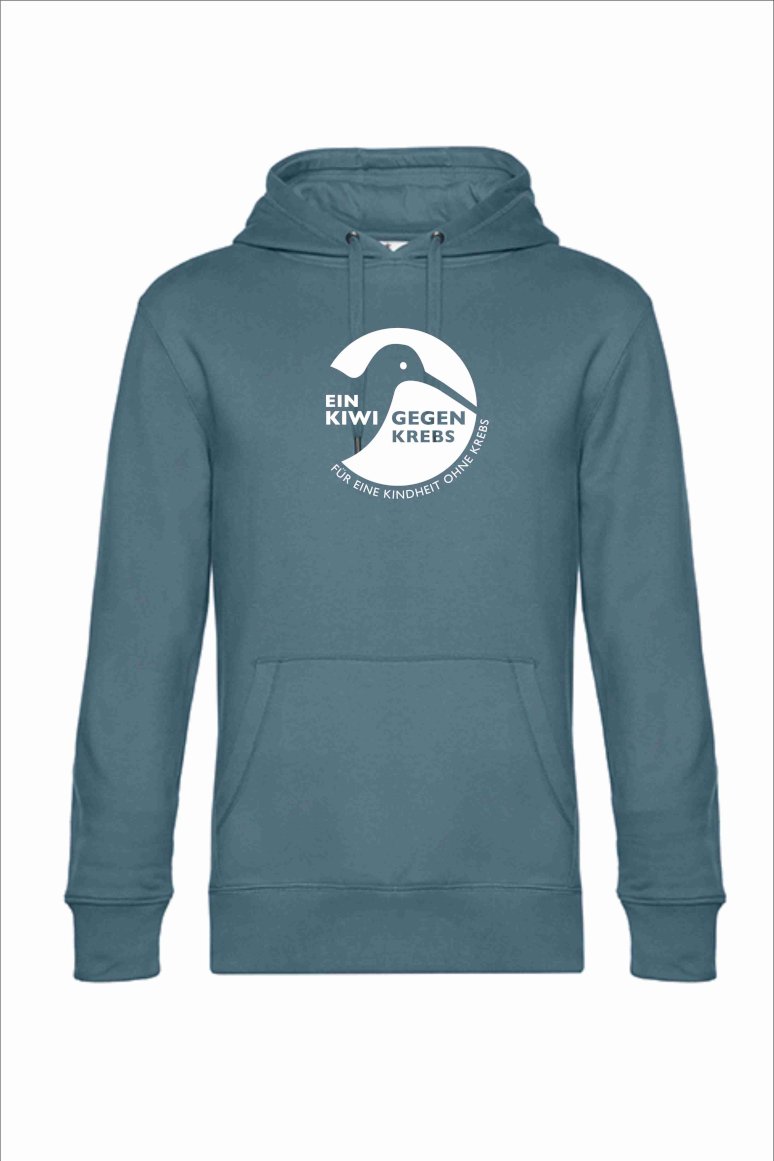 Ein Kiwi gegen Krebs Hoodie, Logo groß
